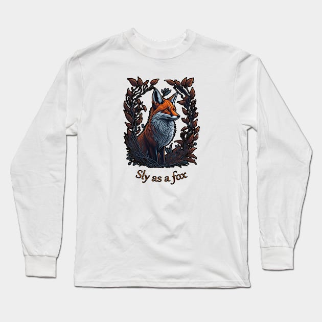 fox Long Sleeve T-Shirt by ElArrogante